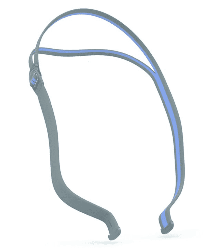 ResMed AirFit N30 nasal CPAP mask headgear display.