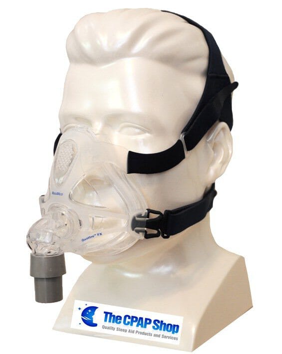 Download Resmed Quattro Fx Full Face Cpap Mask With Headgear The Cpap Shop Yellowimages Mockups