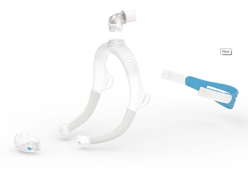 ResMed AirFit N30i Nasal CPAP Mask with Headgear