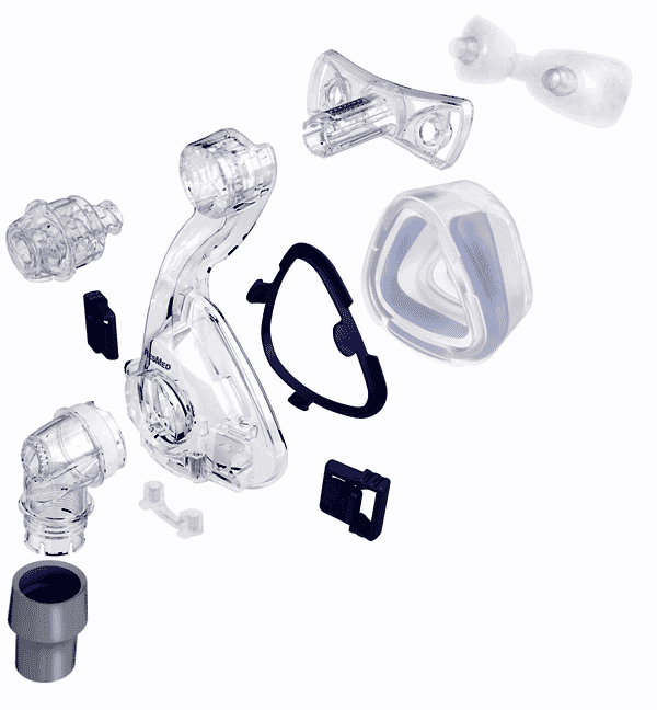 Resmed Mirage Softgel Nasal Cpap Mask Assembly Kit 0556