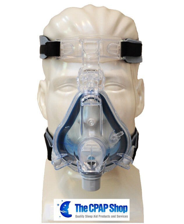 Respironics Comfort Gel Full Face Mask With Headgear